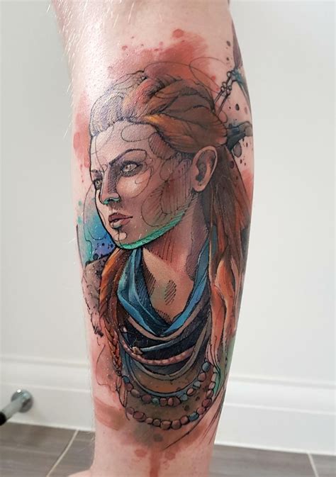 aloy tattoos|17 Aloy tattoo reference ideas .